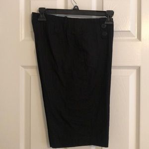 White House Black Market black dress shorts